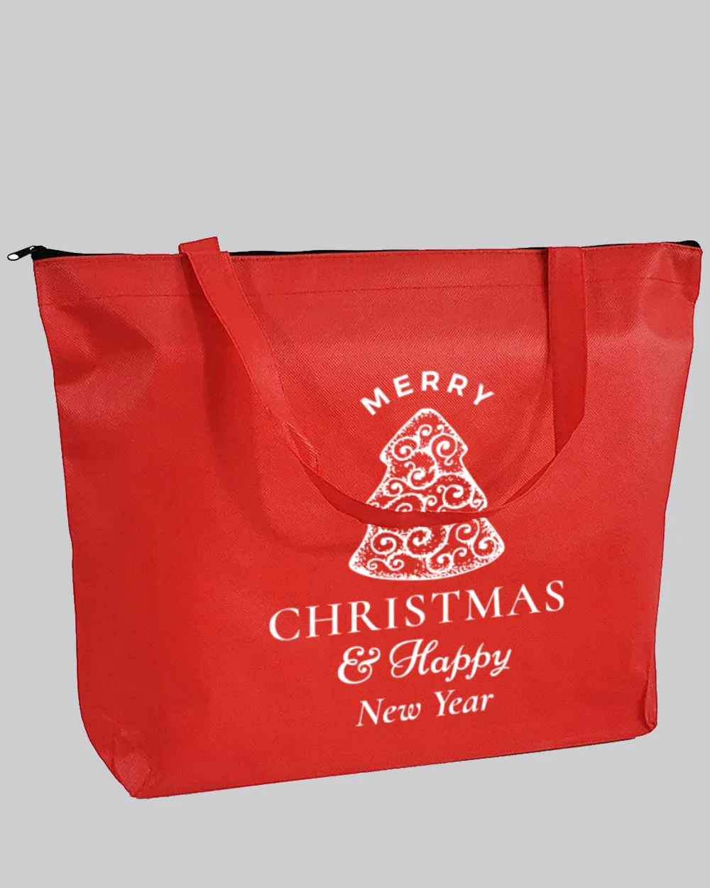 Zippered Promo Convention With Your Logo - Promotional Gusset Tote Bags
