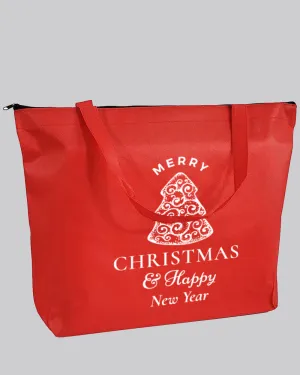 Zippered Promo Convention With Your Logo - Promotional Gusset Tote Bags